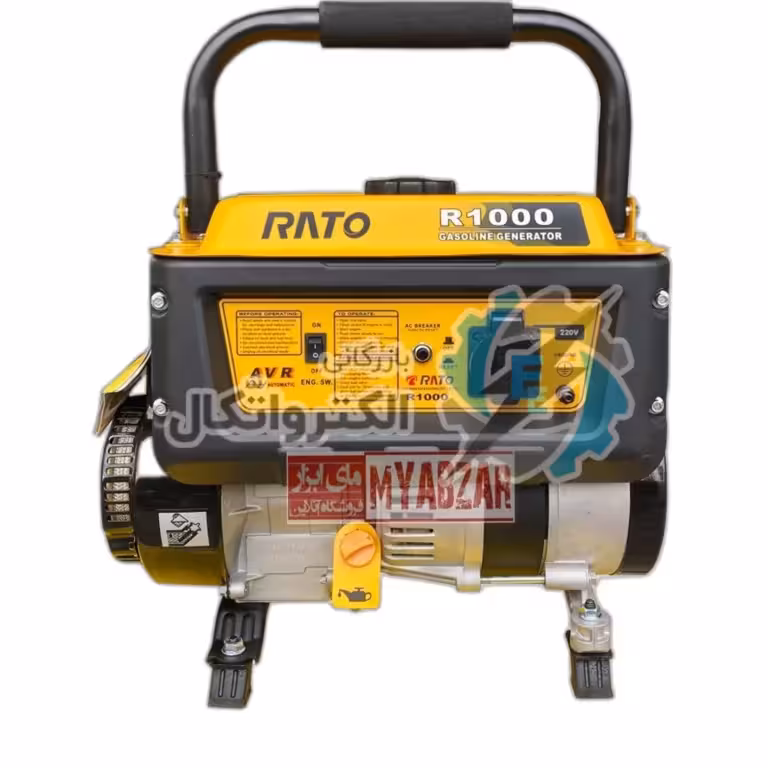 موتور برق بنزینی راتو 1 کیلو وات مدل R1000 | هندلی ا موتور برق راتو 1000 وات بنزینی مدل R1000