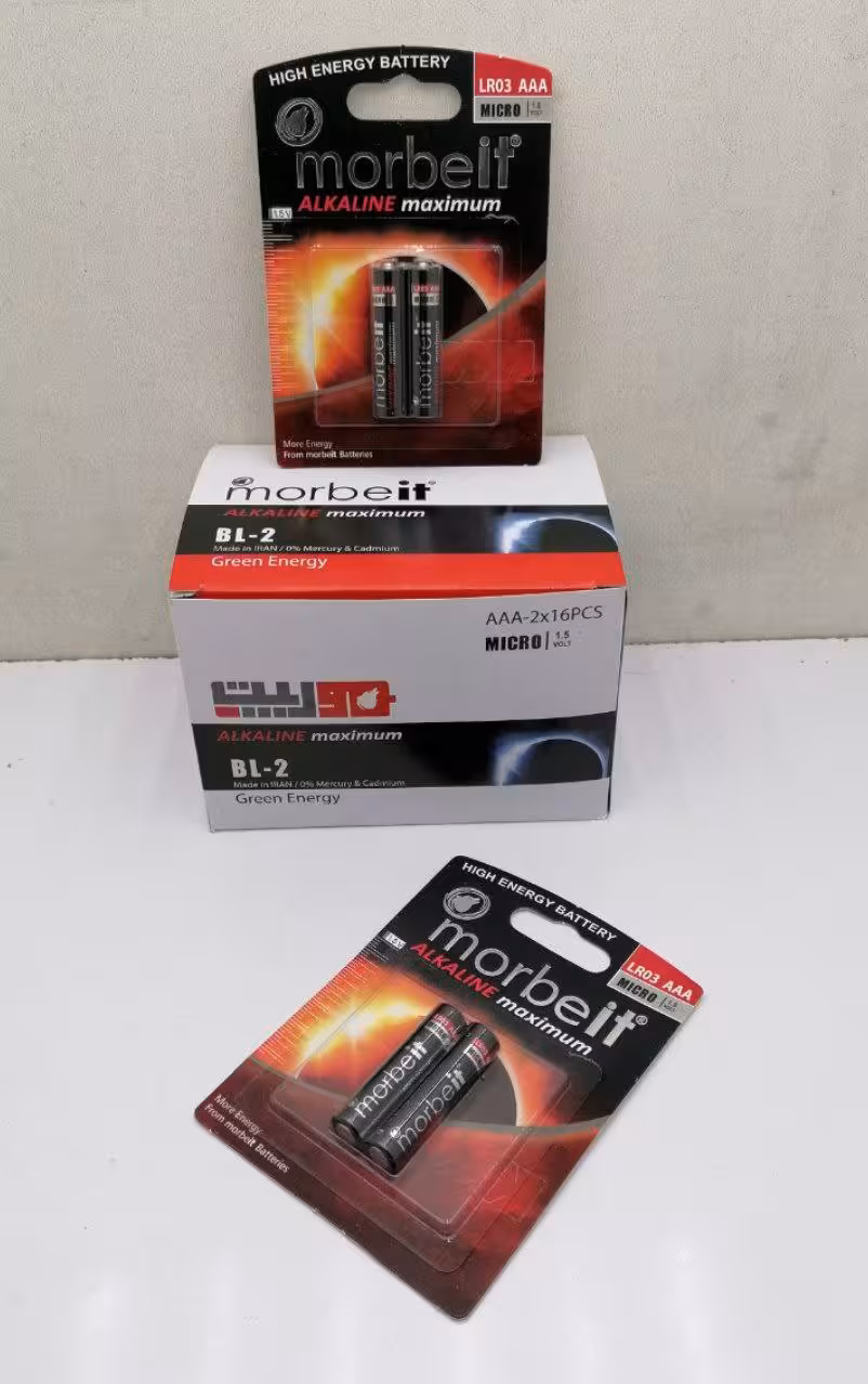 باتری نیم قلم آلکالاین کارتی