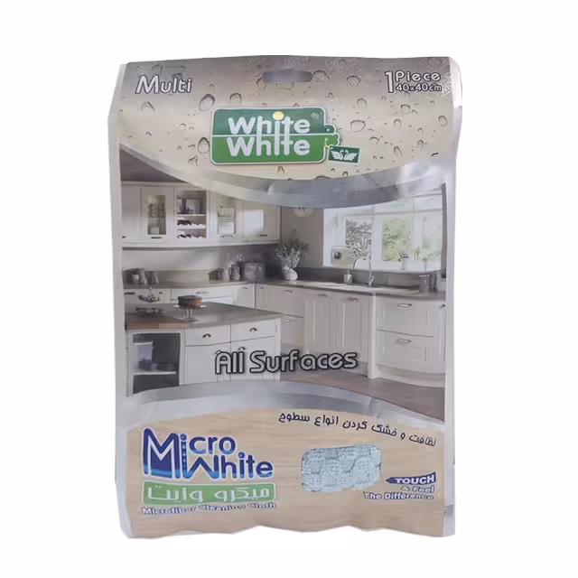 دستمال تمیزکننده سطوح وایت اند وایت مدل میکرو وایت