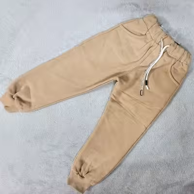 شلوار تو کرک رنگ کرمی سایز 35 40 45 ارسال رایگان