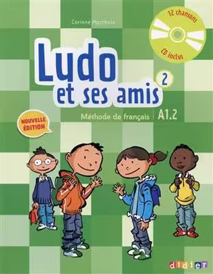دانلود کتاب Ludo et ses amis 2 niv.A1.2 (ed. 2015)   MP3