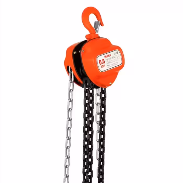 جرثقیل زنجیری 0.5 تن رونیکس مدل RH-4101