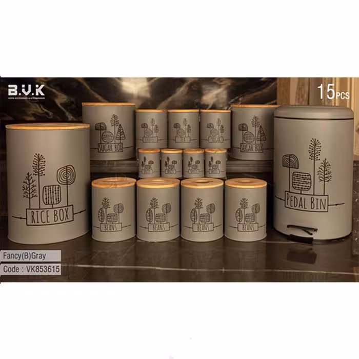 سرویس آشپزخانه 15 پارچه BVK مدل فنسی کد 853615