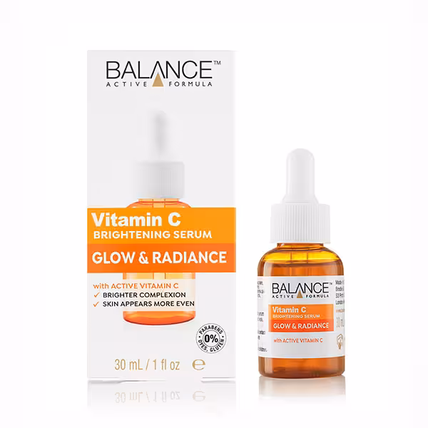 سرم ویتامین سی C بالانس روشن کننده و شفاف کننده پوست Balance Active Formula Vitamin C Brightening Serum 30ml