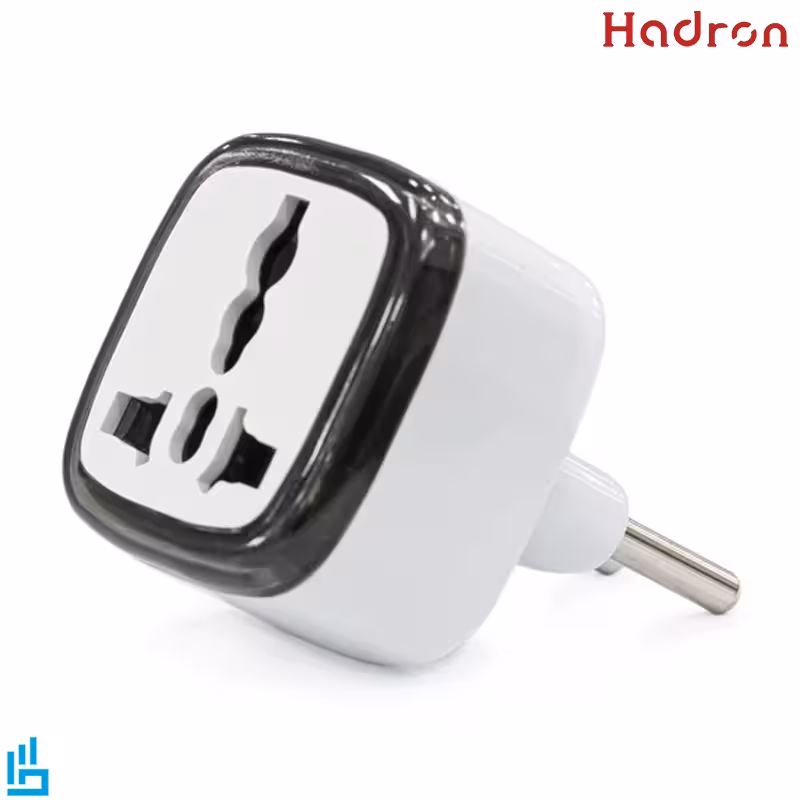 تبدیل برق 3 به 2 هادرون بدون چراغ مدل A10E