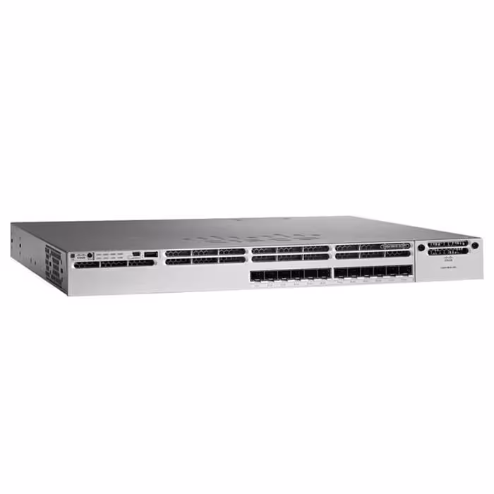 سوئیچ مدیریتی 12 پورت سیسکو مدل WS-C3850-12S-S