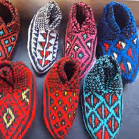 پاپوش سنتی بافتنی  خرید قبل (تخفیفی ) 