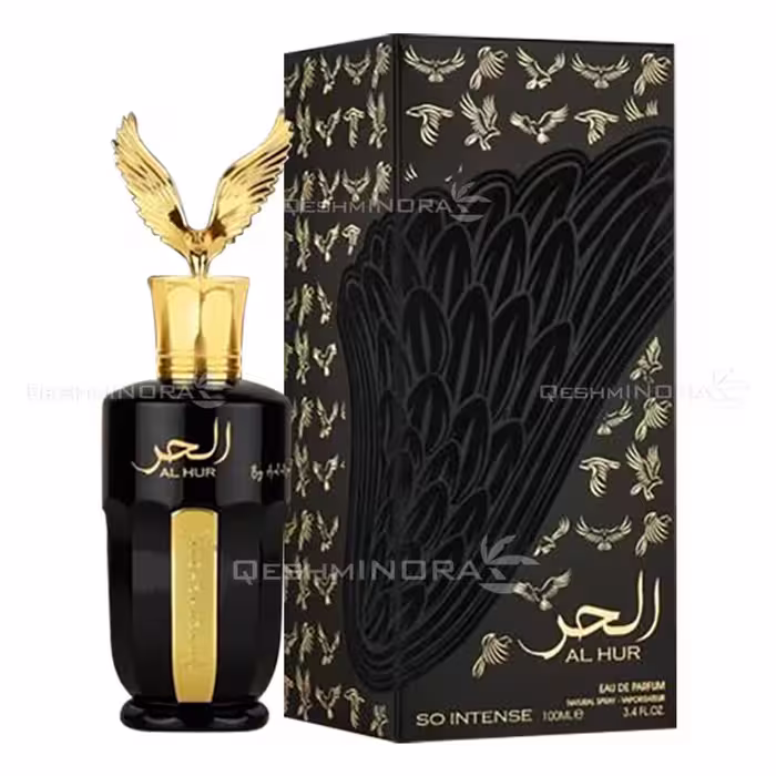ادکلن الحر سو اینتنس ارض الزعفران Al Hur so intense Ard Al Zaafaran