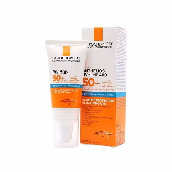 کرم ضد آفتاب و مرطوب کننده لاروش پوزای پوست خشک LA ROCHE POSAY CREME HYDRATANTE SPF 50  50 ML