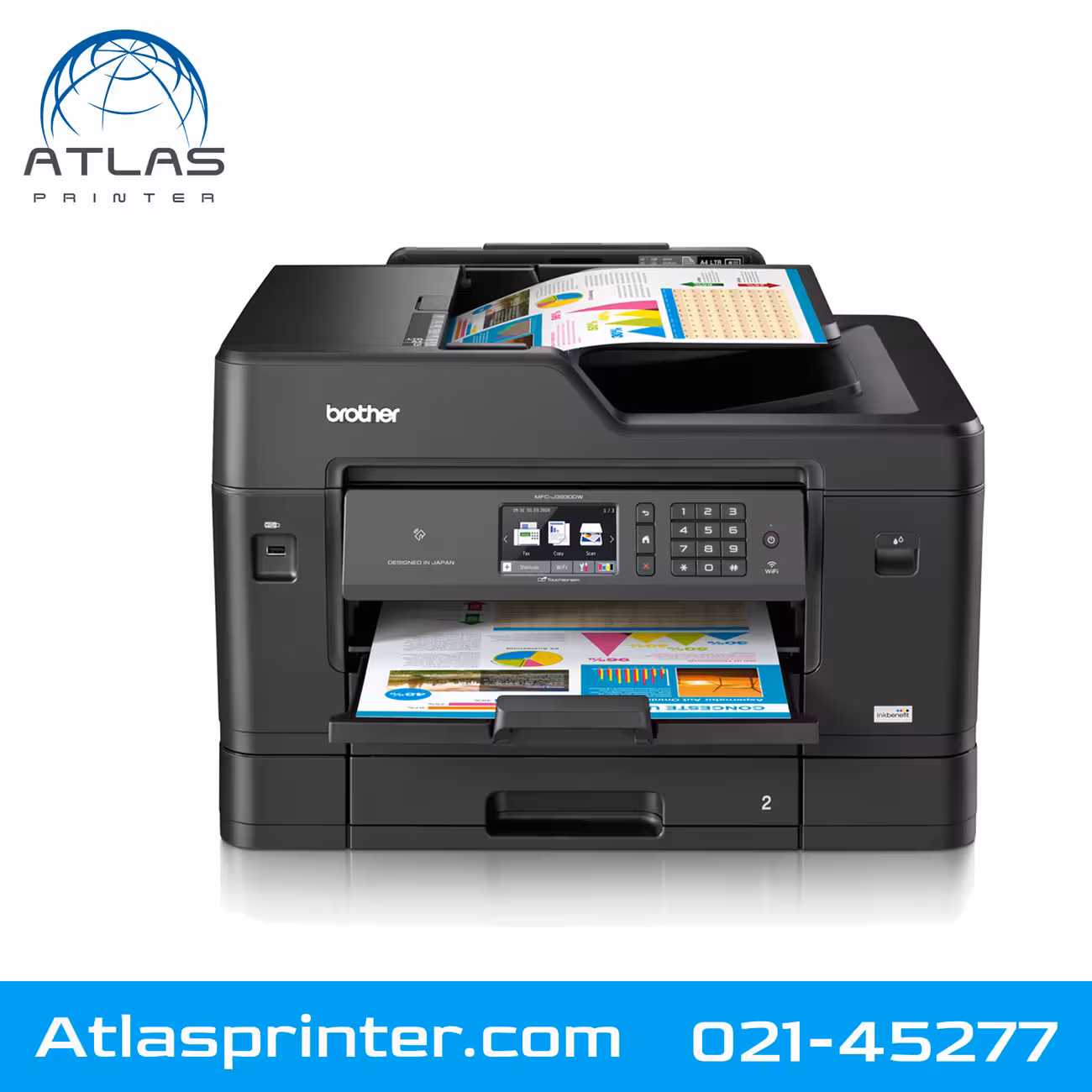 پرینتر جوهرافشان برادر مدل Brother MFC-J3930DW