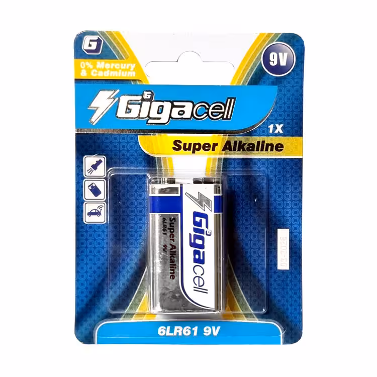 باتری کتابی الکالین Gigacell