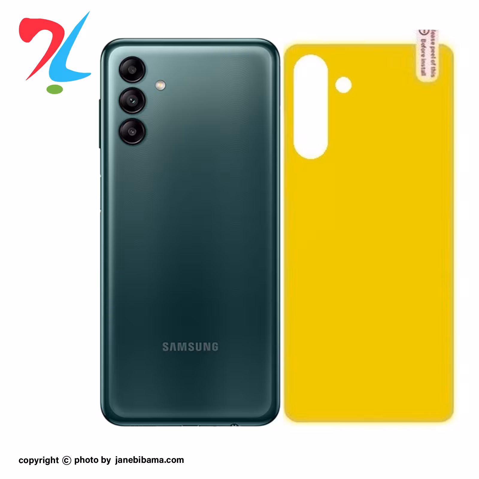 برچسب محافظ پشت گوشی سامسونگ galaxy a04s