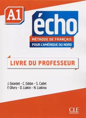 کتاب معلم فرانسوی اکو Echo – Niveau A1 – Guide pedagogique