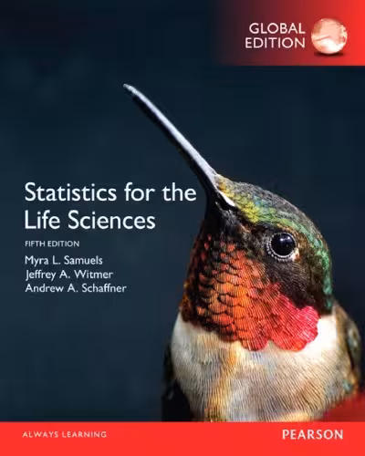 خرید و دانلود نسخه کامل کتاب Statistics for the Life Sciences