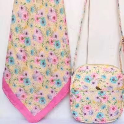 ست کیف و روسری زنانه و دخترانه