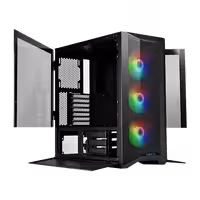 قاب کیس Lian Li Lancool II Mesh RGB – Black (استوک)دارای توضیحات