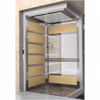 کابین آسانسور MDF استیل کد 10414