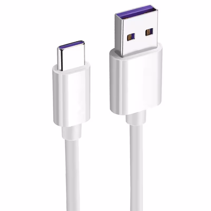 کابل تبدیل USB به USB-C مدل PURPLE-5A طول 1 متر