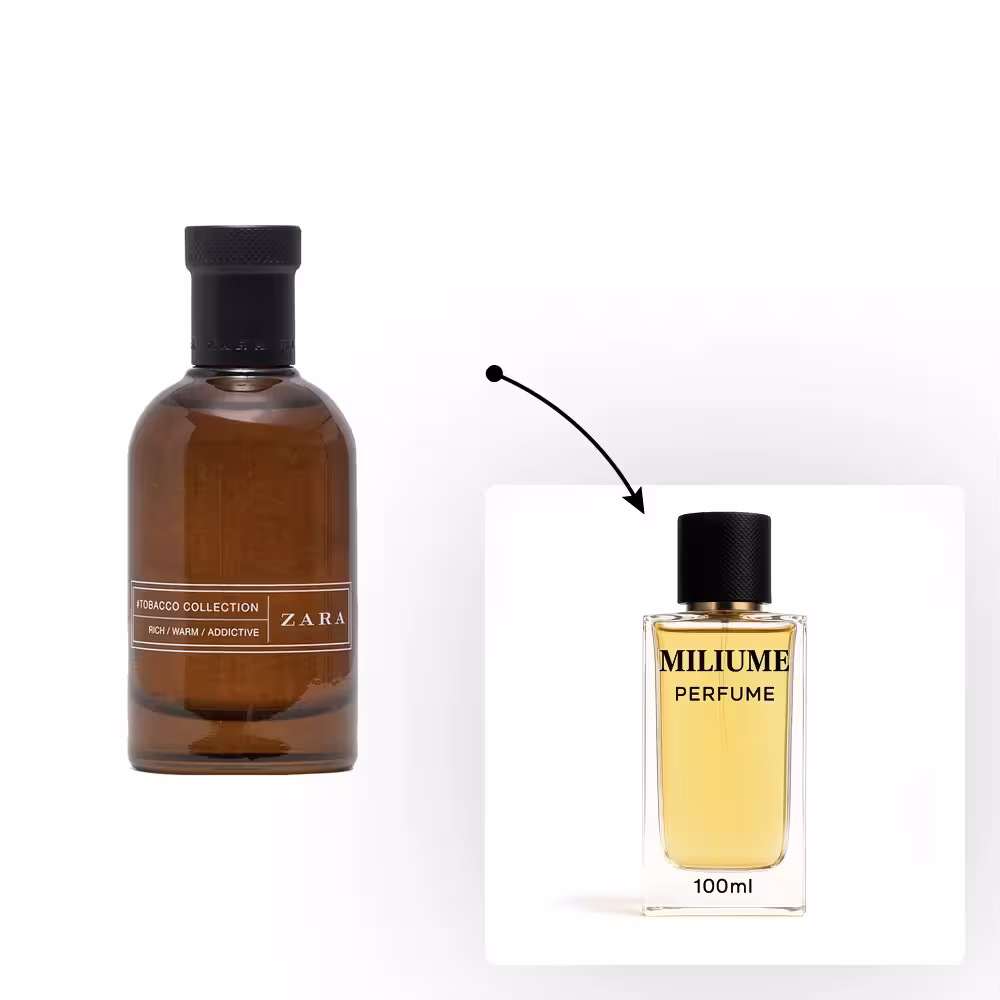 اسانس عطر Zara Tobacco Collection Rich Warm Addictive برند sfa - کد 1829 - زارا توباکو کالکشن ریش وارم ادیکتیو 100ML - میلیوم پرفیوم