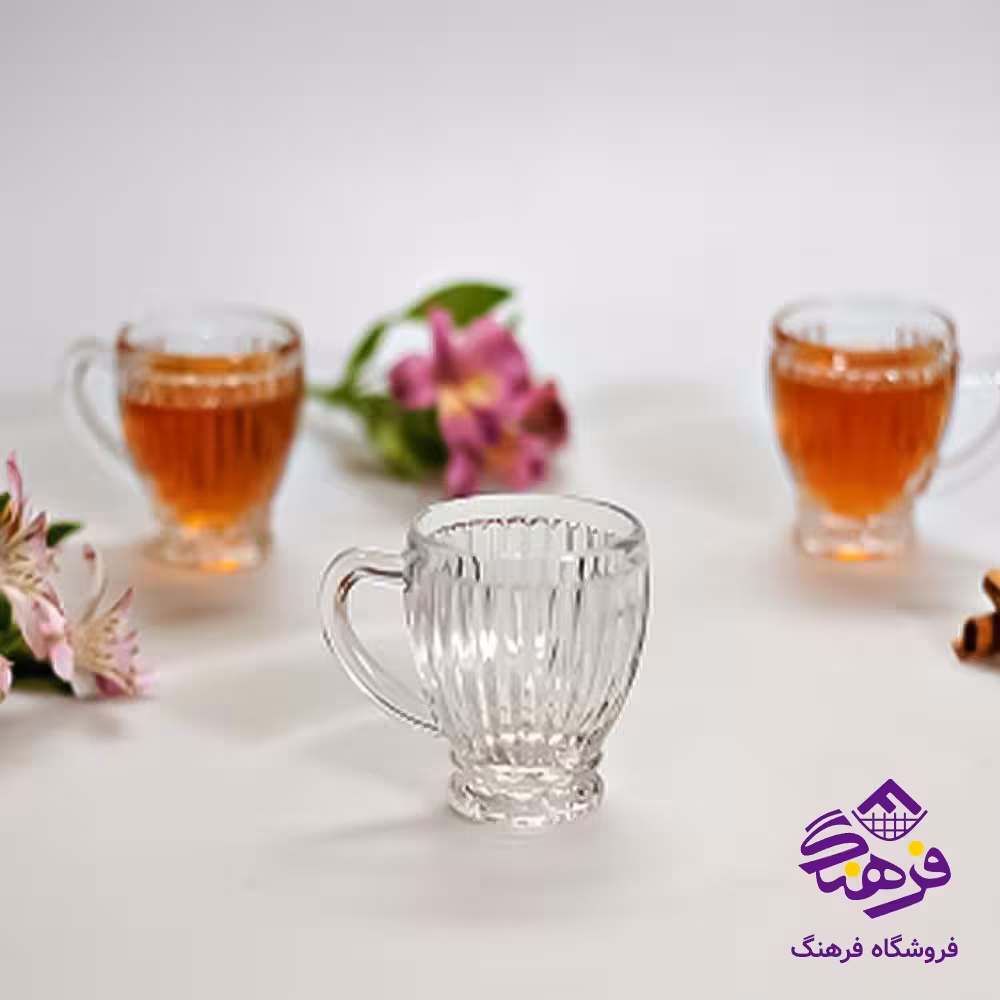 فنجان کریستال کادو کاوه (6دک)