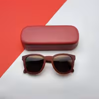 عینک چوبی دست‌ساز میدو مدل O032