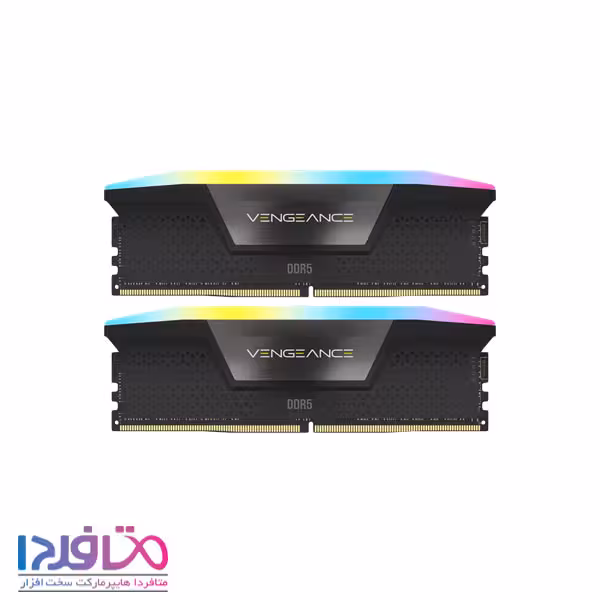 رم کورسیر دو کاناله 64 گیگابایت مدل VENGEANCE RGB فرکانس 6200 مگاهرتز