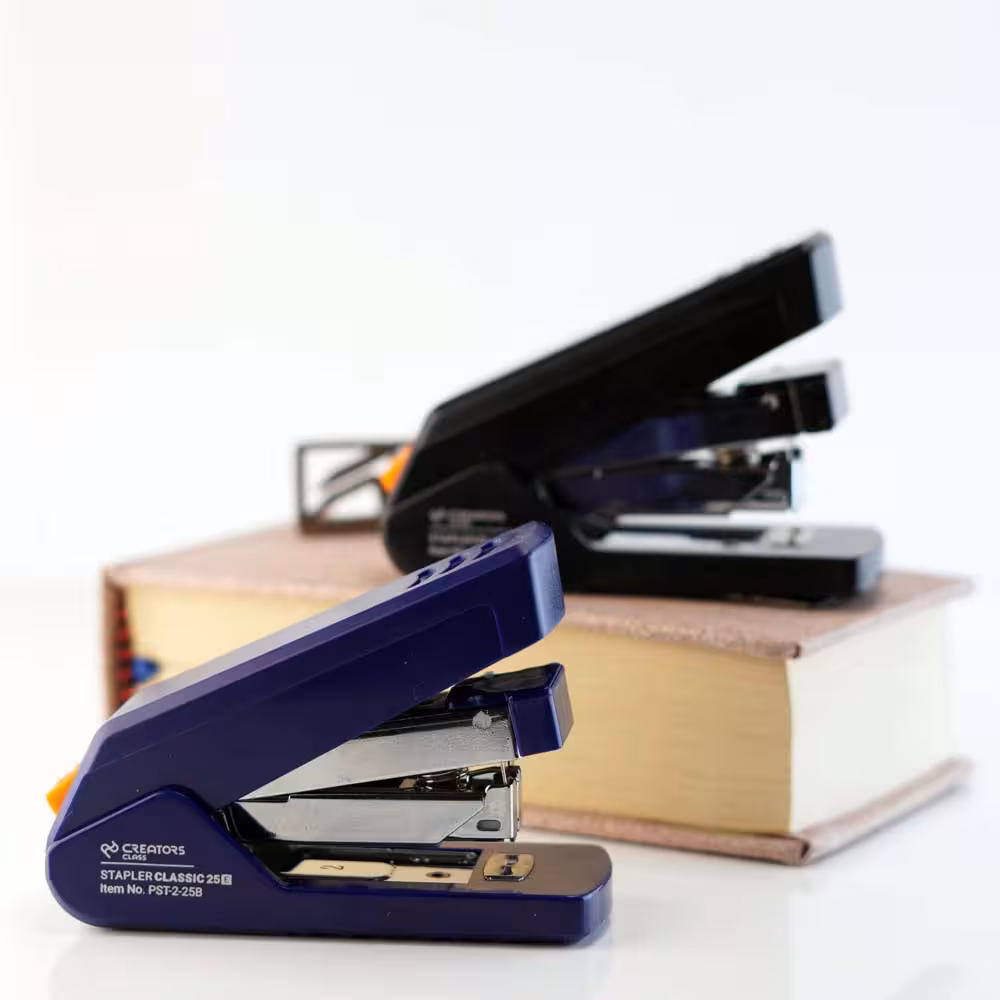 ماشین دوخت منگنه متوسط کریتورز کلاس کلاسیک کم مصرف CREATORS CLASS Easy press power saving Stapler PST 2 25B Classic 25E