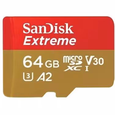 کارت حافظه SanDisk 64GB 170MB/s Extreme MicroSD U3