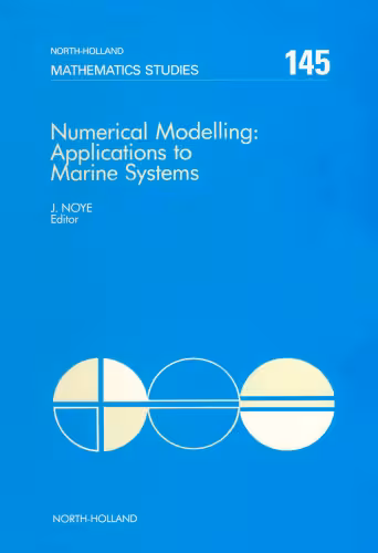 خرید و دانلود نسخه کامل کتاب Numerical Modelling: Applications to Marine Systems