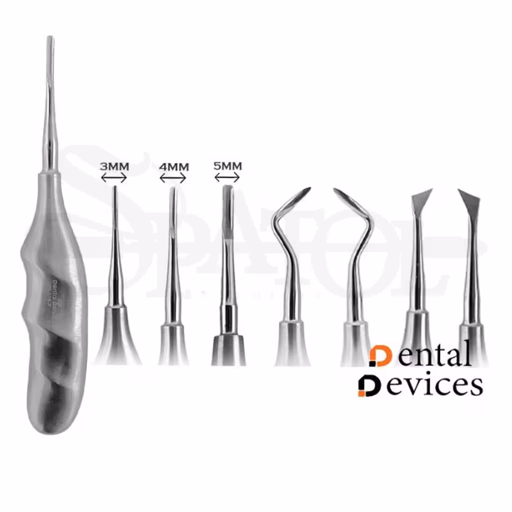 ست الواتور اناتومیک 7 عددی دنتال دیوایسDental device