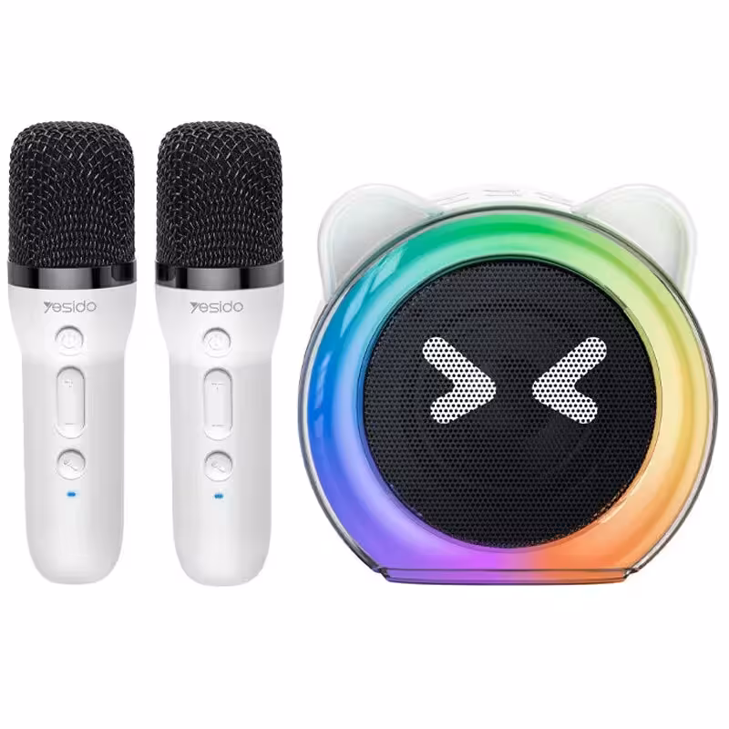اسپیکر بلوتوثی قابل حمل همراه با 2 میکروفون یسیدو Yesido YSW36