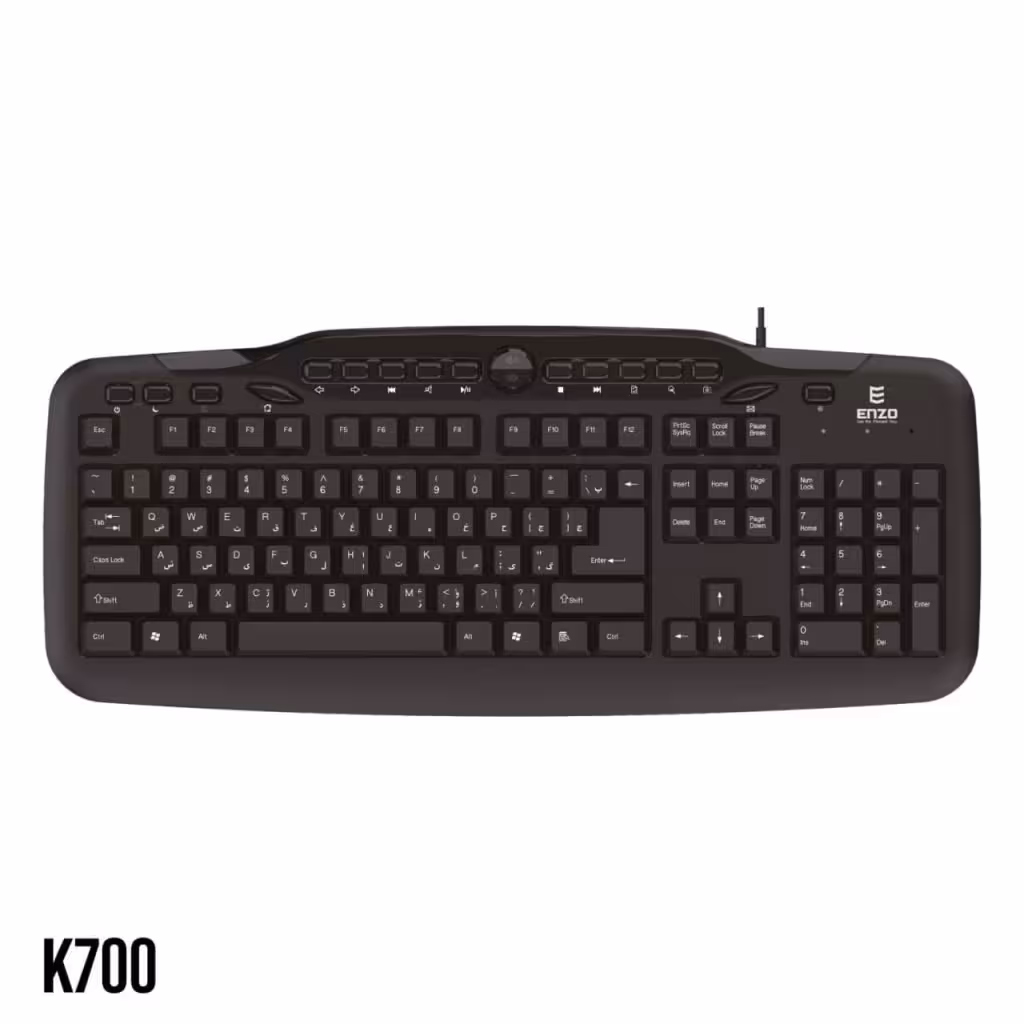 کیبورد سیمدار ENZO K700