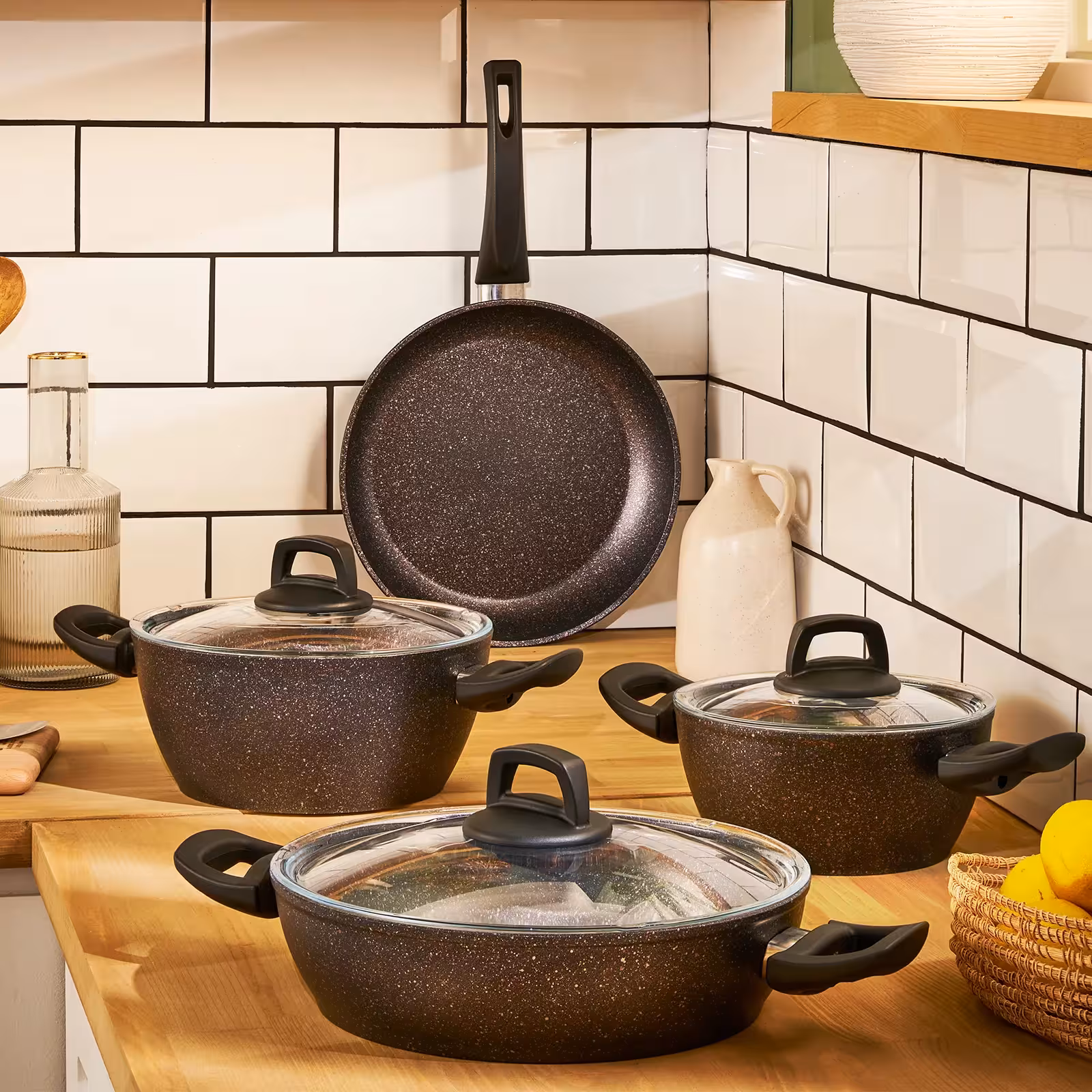 سرویس قابلمه 7 پارچه امسان Star