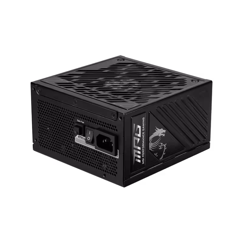 MSI MPG A1250GS | عملکردی خنک، پایدار و بسیار بی‌صدا