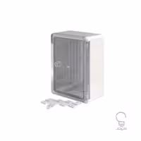 تابلو برق 15×35×25 سانتی متری درب شفاف دانوب