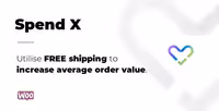 دانلود افزونه Spend X Free Shipping برای ووکامرس