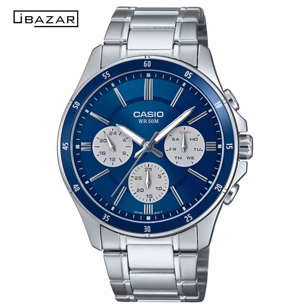 ساعت مچی اورجینال مردانه کاسیو (CASIO) مدل mtp-1374d-2a3vdf