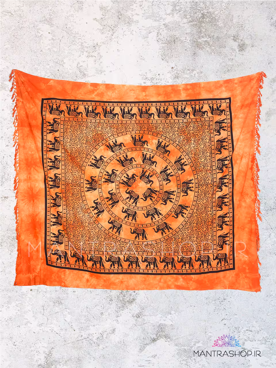 بکدراپ تپستری هندی دست دوز اصل و ضخیم Handloom درجه یک