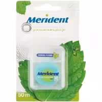 نخ دندان نعنایی نواری نازک مریدنت 50 متری