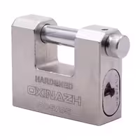 قفل کتابی اکسیناژ مدل 285/85 طرح سیزا ضد سرقت | چاوه