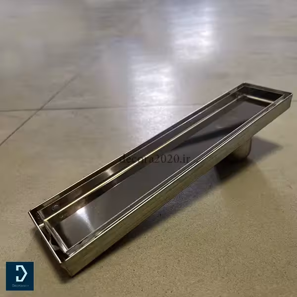 کفشورخطی تمام استیل 60 سانتی خروجی کنار سرامیک خور