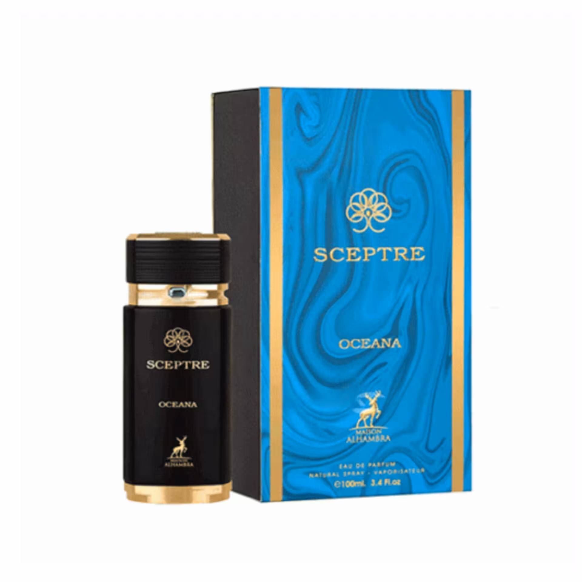 ادکلن مردانه الحمبرا مدل اسپکتر اوشنا رایحه بولگاری له جم اوروم  حجم 100 میل