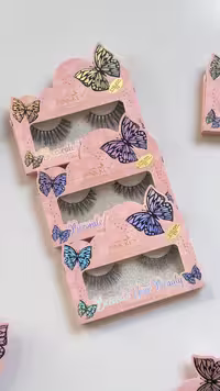 مژه مصنوعی سه بعدی پینک کی
