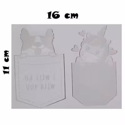 استیکر پارچه و لباس مدل B 12