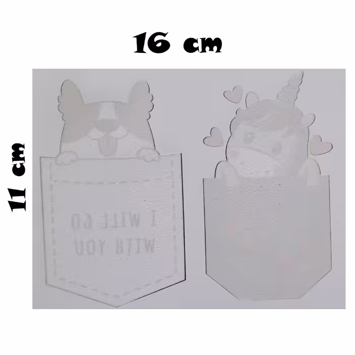 استیکر پارچه و لباس مدل B 12