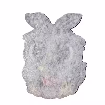 استیکر پارچه و لباس مدل جغدیا کد Fr175 بسته 2 عددی