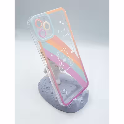   کاور لاین کینگ مدل خرس رنگین کمانی مناسب برای گوشی موبایل   اپل IPhone 11 pro Max