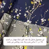 سرویس ملحفه مدل گل یخ یک نفره دو تکه
