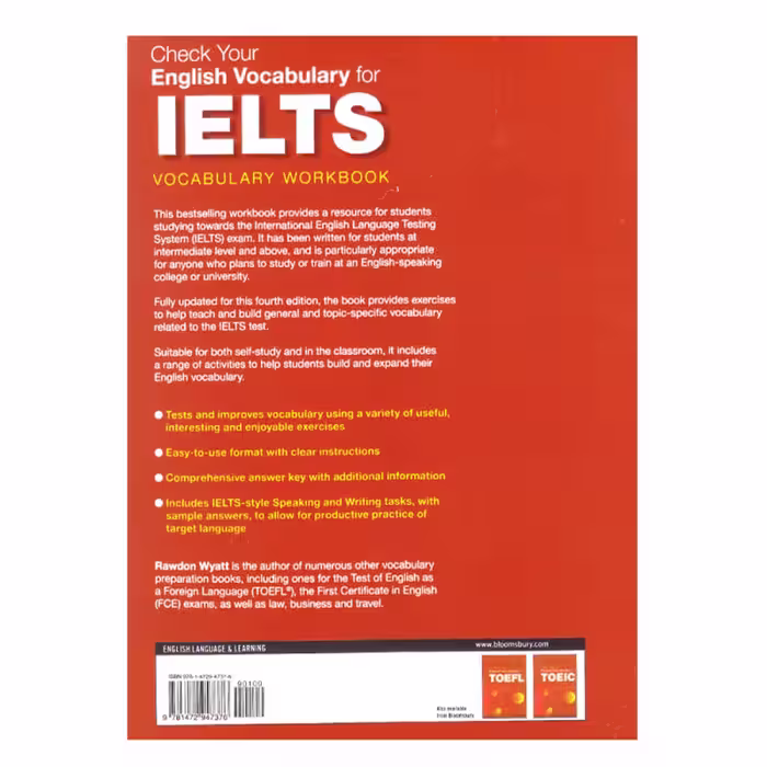 کتاب Check Your English Vocabulary For IELTS 4th Edition اثر Rawdon Wyatt انتشارات اشتیاق نور