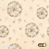 ملحفه آدنو مدل Dandelion کد IR119 یک نفره سایز 80x180 سانتی متر